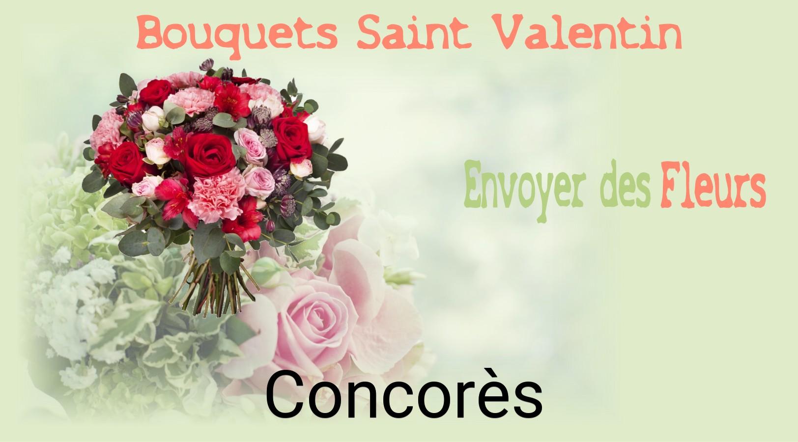 Roses de Saint-Valentin livrées à Concorès